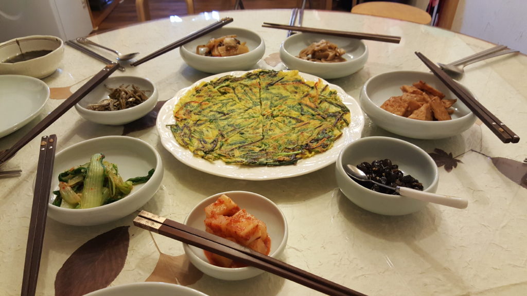 Hanok stay in Seoul: Traditional korean breakfast
