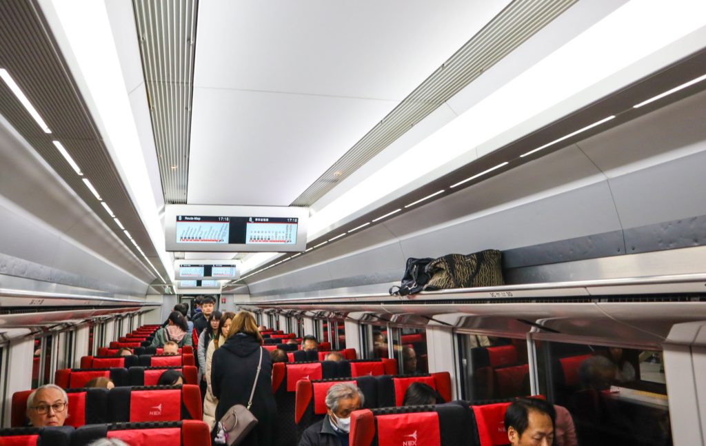 3 First Impressions of Japan: Narita Express