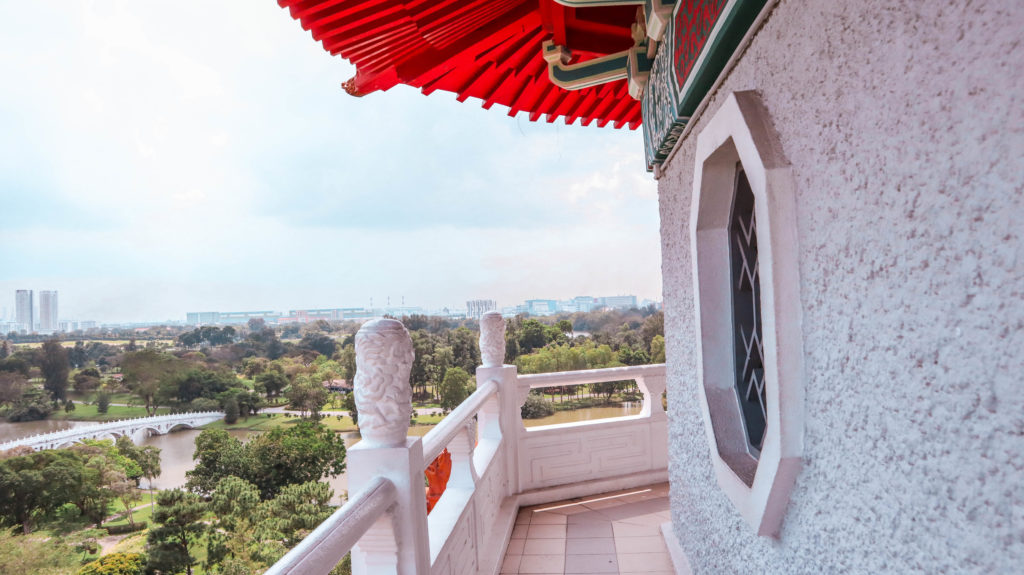 Chinese Garden: 7- storey pagoda