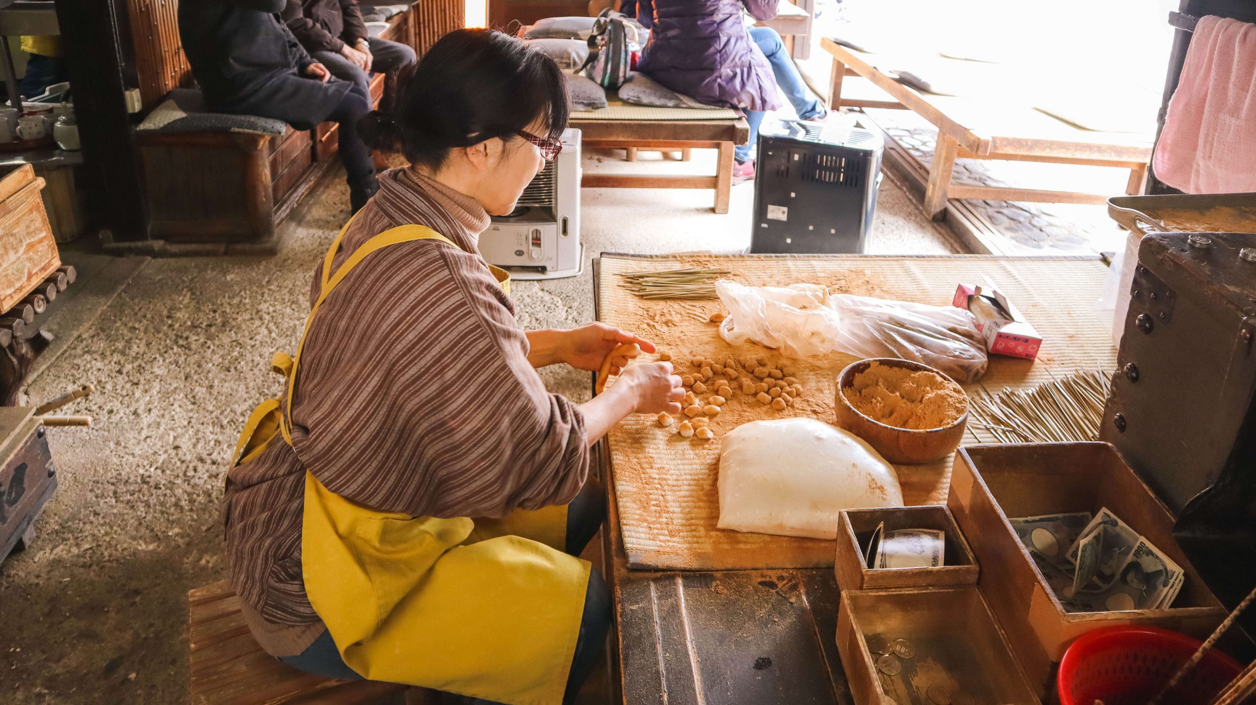 Kyoto one day itinerary: Ichimonjiya Wasuke 