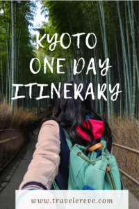 Kyoto one day itinerary