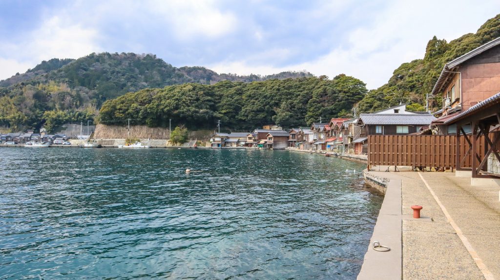 Ine cafe fishing village