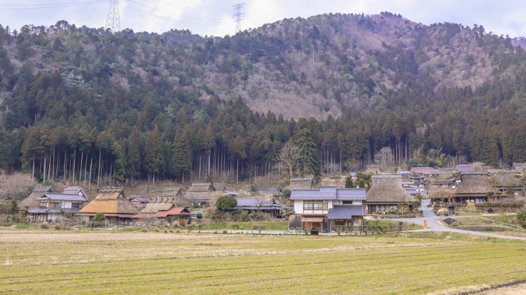 Miyama Kyoto, traditional thatched roof village (Kayabuki no Sato かやぶきの里)