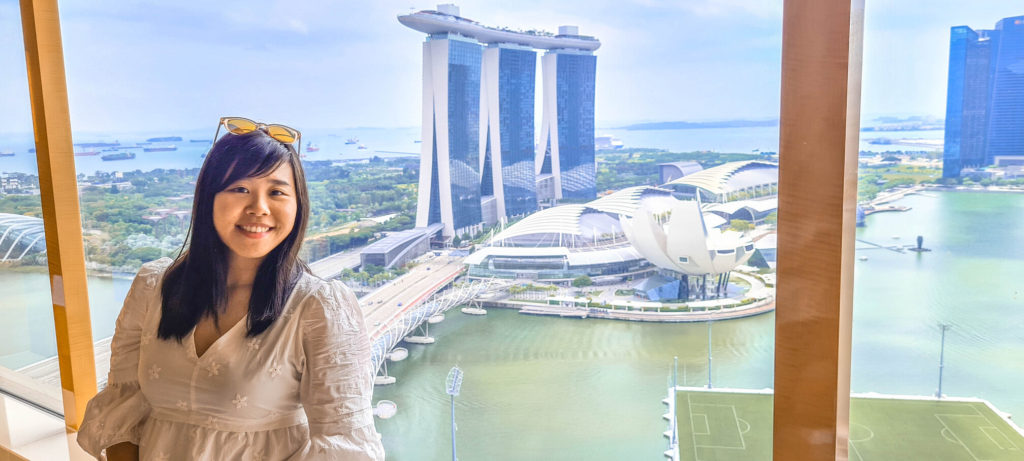 Ritz carlton millenia Singapore deluxe Marina room 