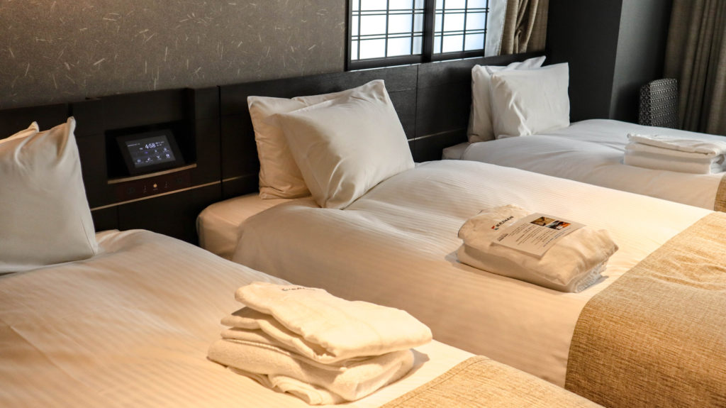 Where to stay in Kyoto: Hotel Keihan Kyoto Hachijoguchi standard triple room