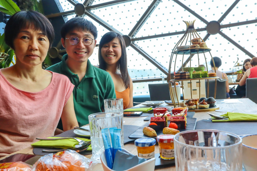 Dusit Thani Laguna Singapore Dining at Greenhouse, afternoon high tea set
